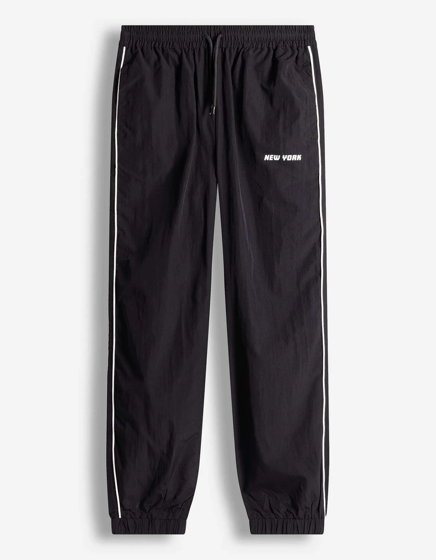 Sporthose - Webstoff - schwarz
