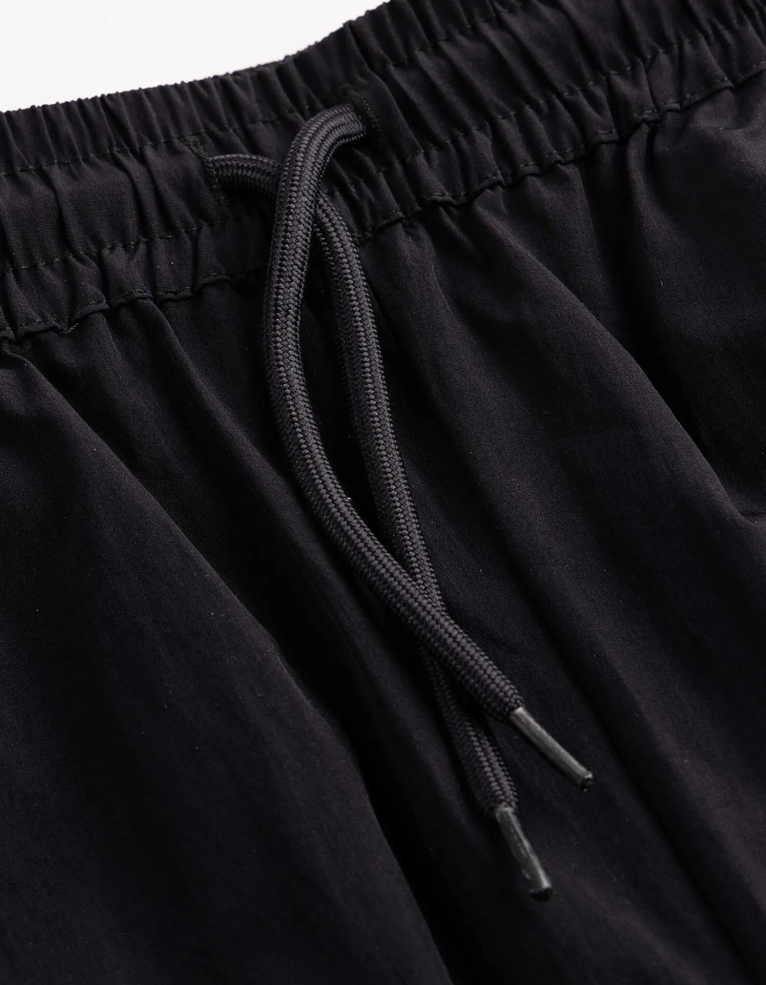 Sporthose - Webstoff - schwarz
