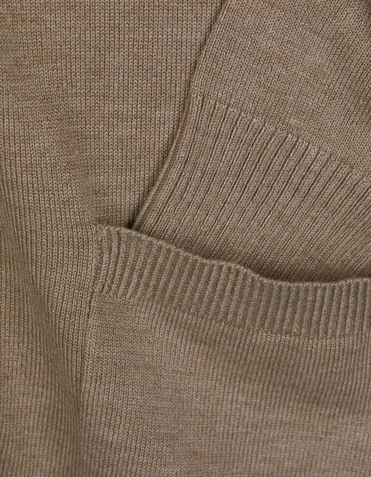 Strickjacke - Aufgesetze Taschen - dunkelgrau
