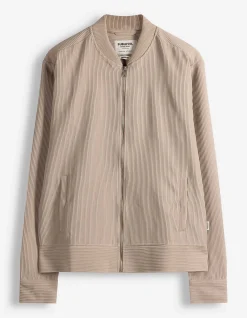 Strickjacke - einfarbig - beige