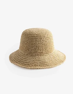 Strohhut - beige