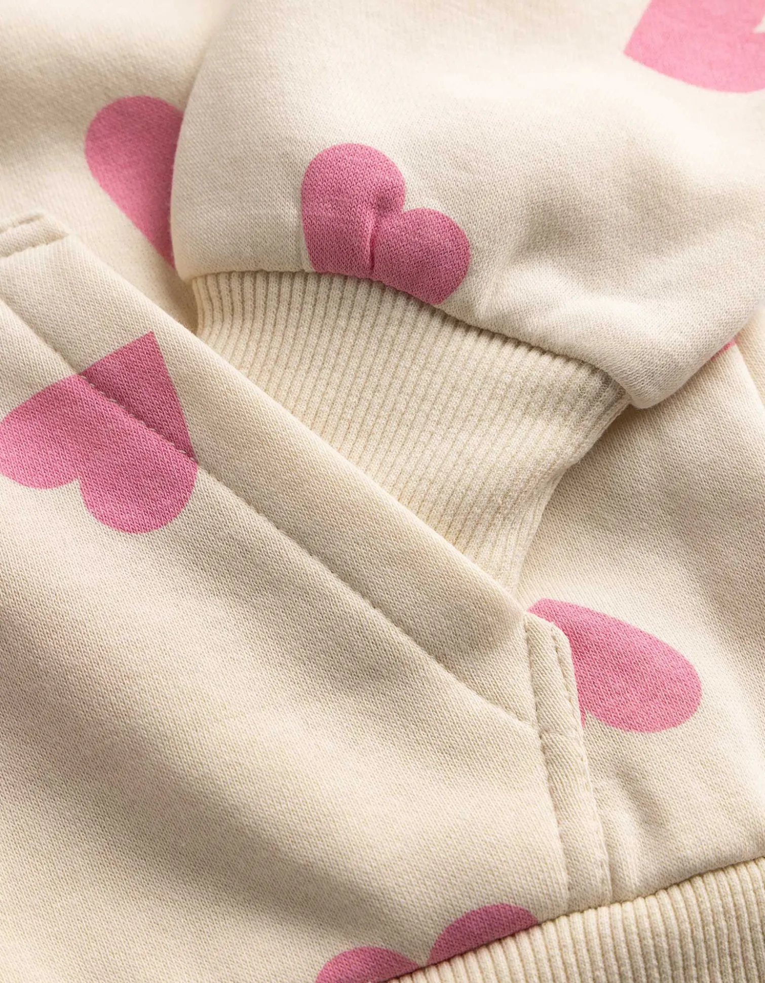 Sweatjacke - beige