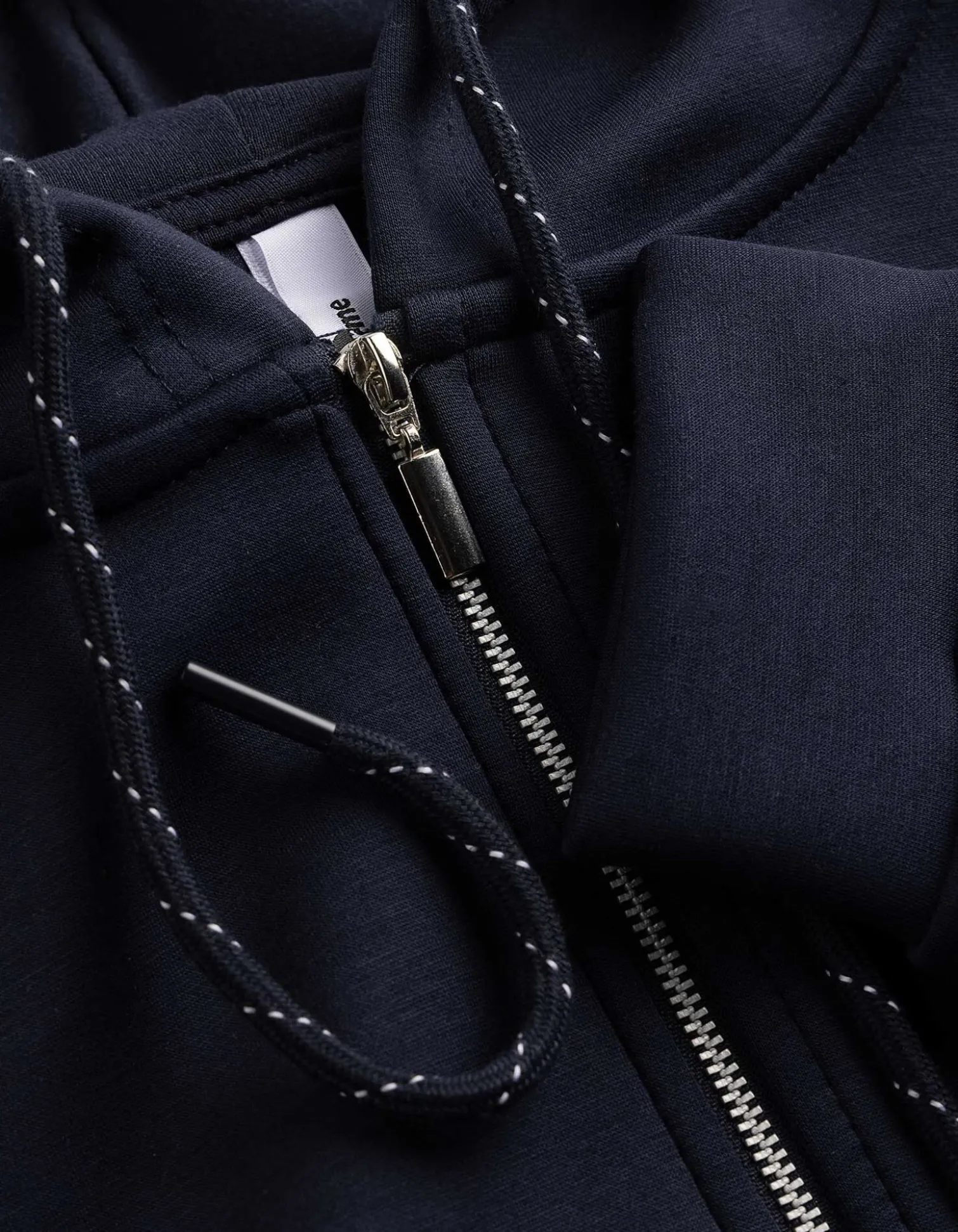 Sweatjacke - Cropped - dunkelblau