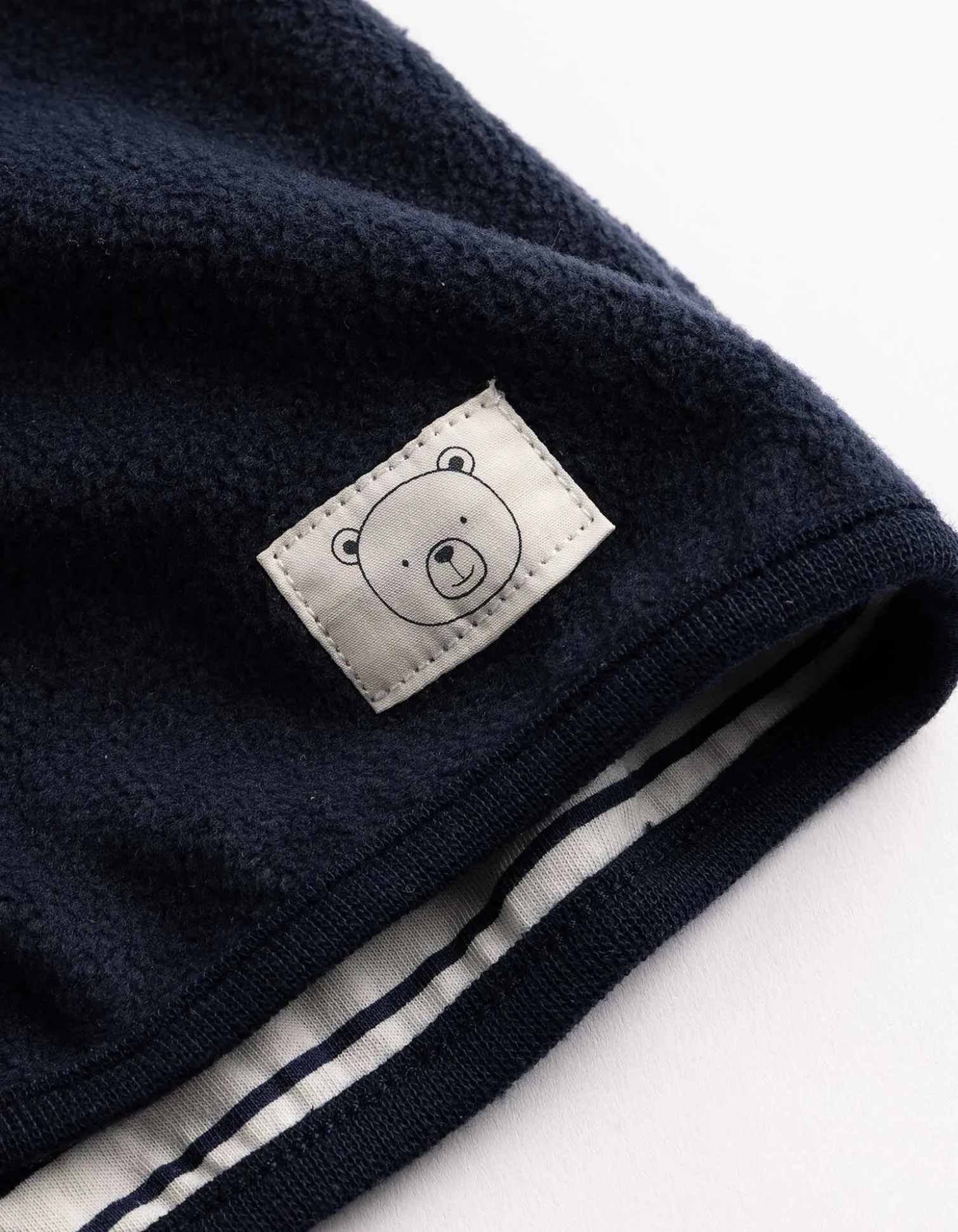Sweatjacke - Fleece - dunkelblau