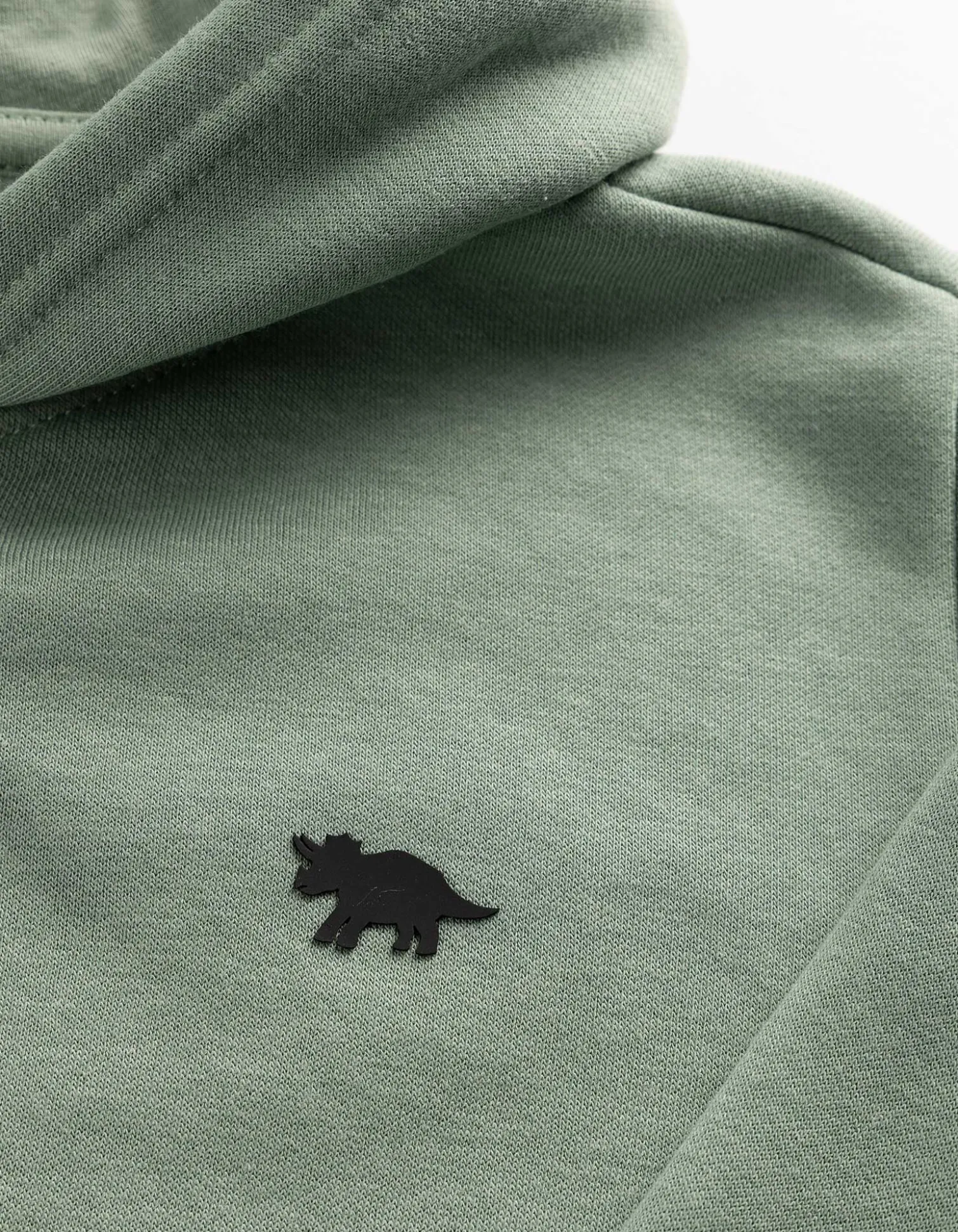 Sweatjacke - Oversized Fit - grün
