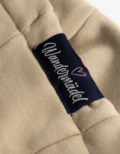 Sweatjacke - Print - hellgrün