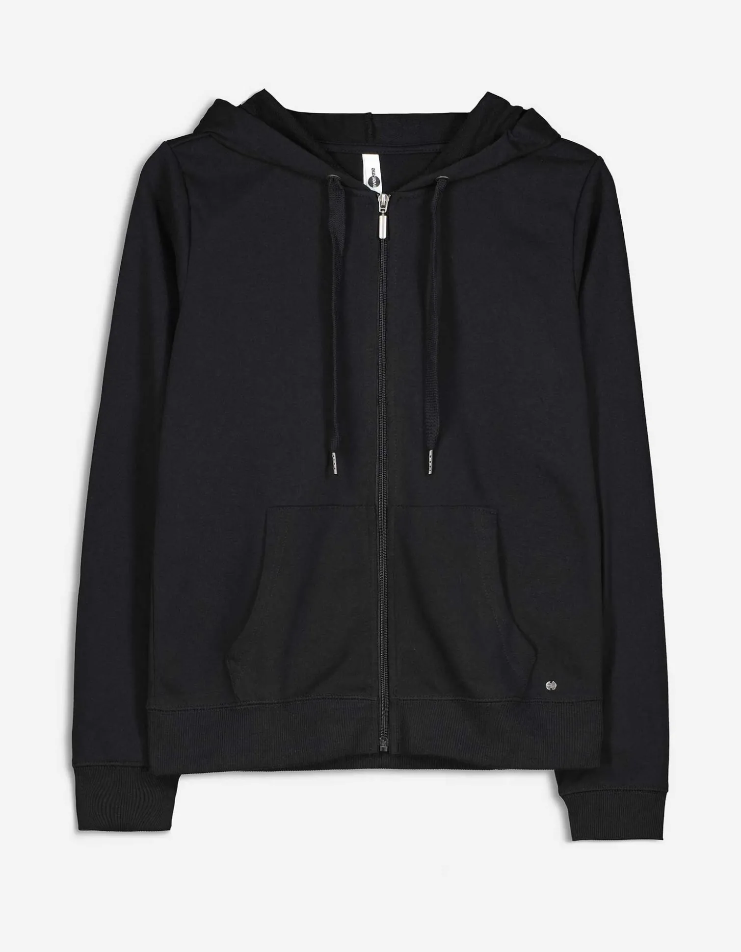 Sweatjacke - Regular Fit - schwarz