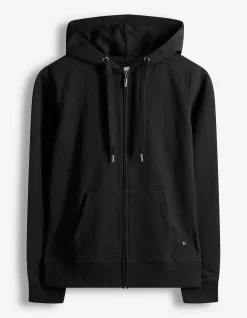 Sweatjacke - Regular Fit - schwarz