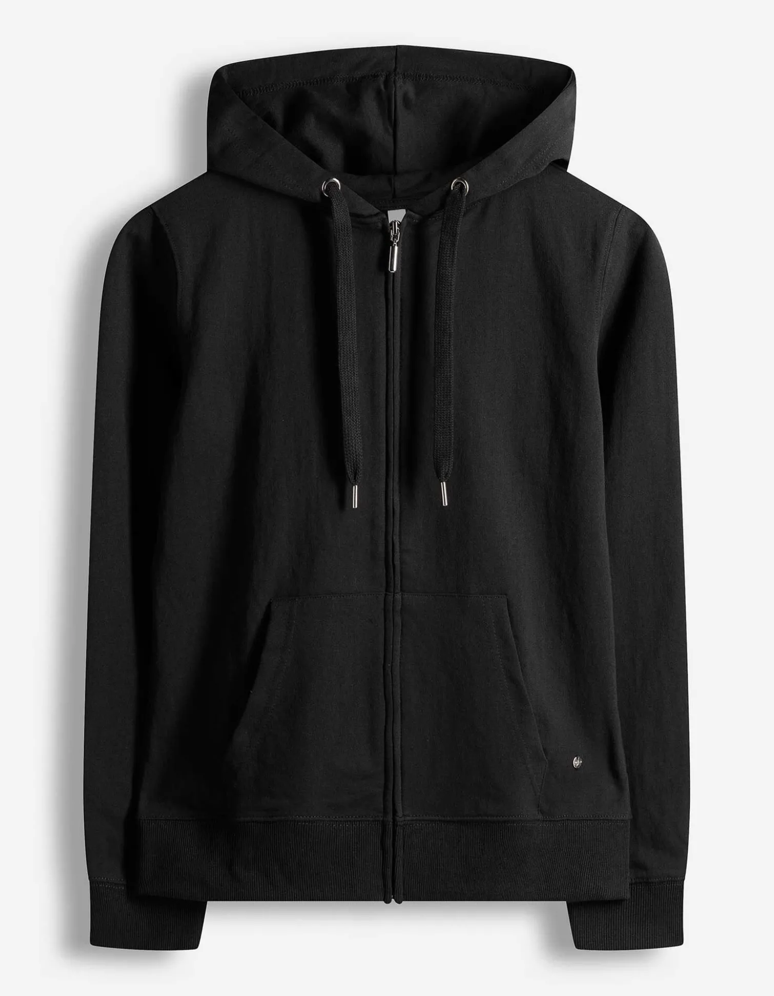 Sweatjacke - Regular Fit - schwarz