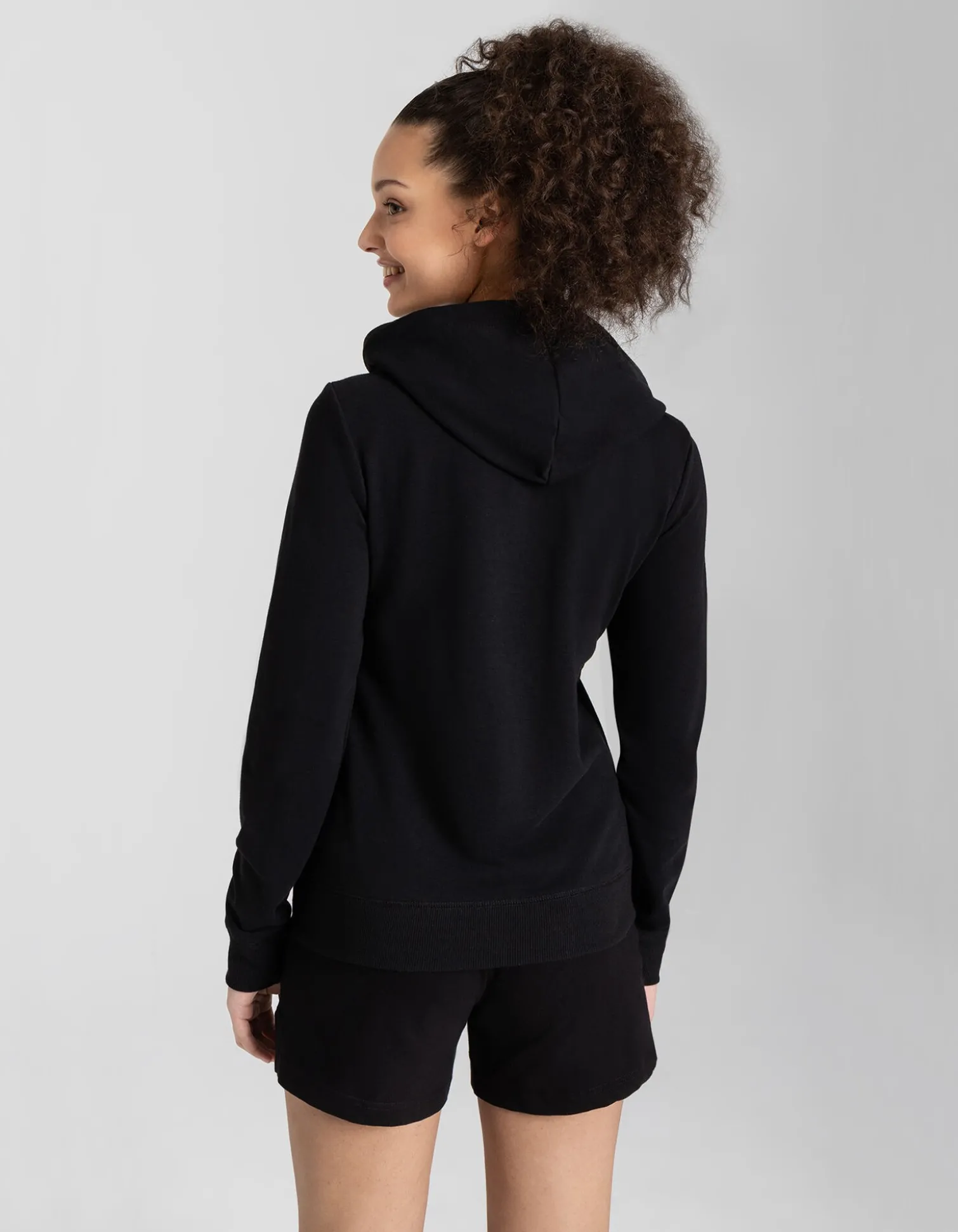 Sweatjacke - Regular Fit - schwarz