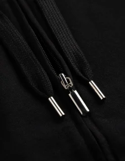 Sweatjacke - Regular Fit - schwarz