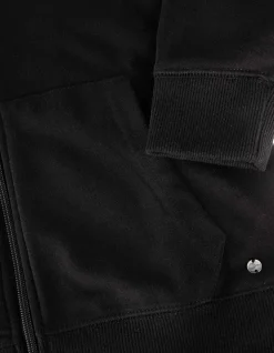Sweatjacke - Regular Fit - schwarz