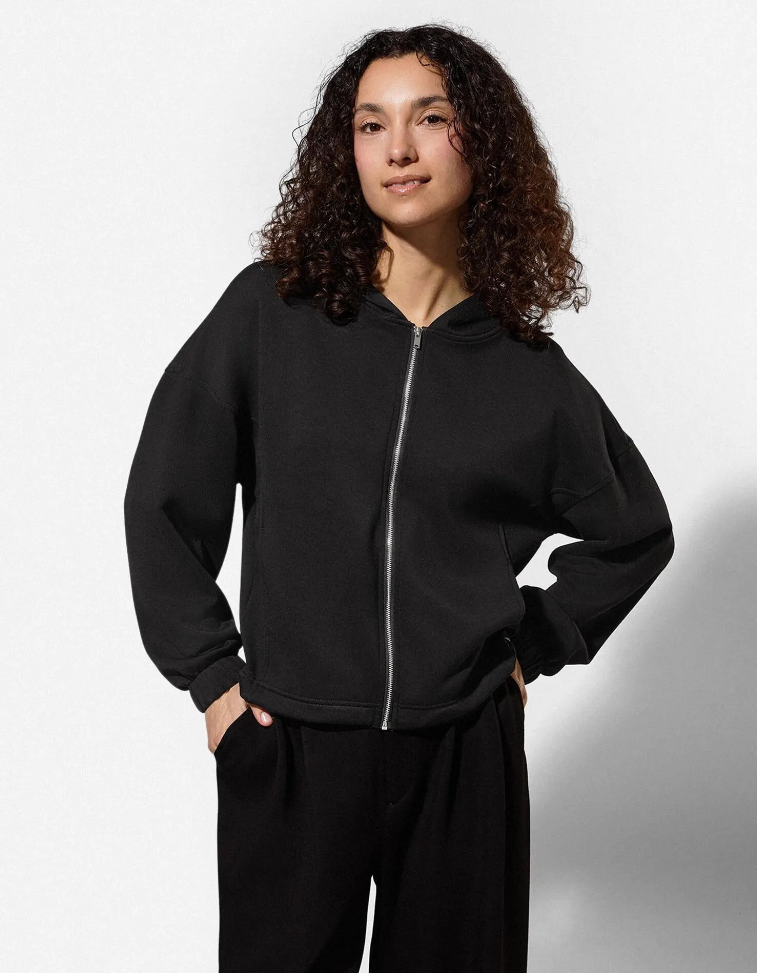 Sweatjacke - Scuba - schwarz