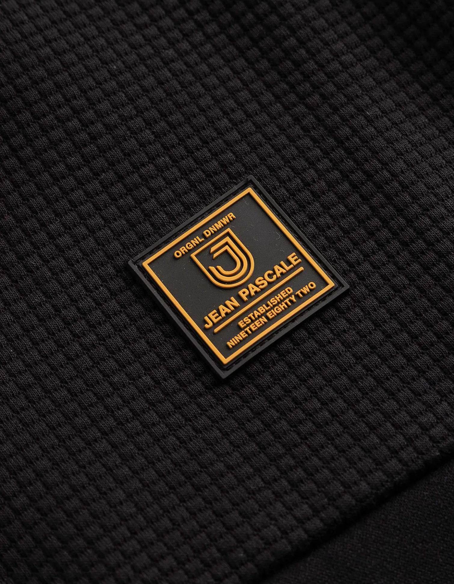 Sweatjacke - Stehkragen - schwarz