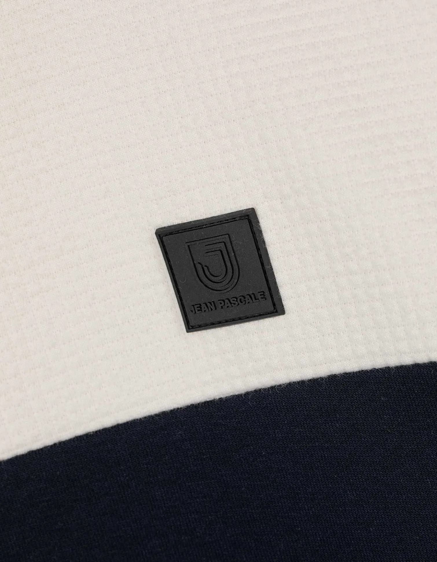 Sweatshirt - Color-Blocking - dunkelblau