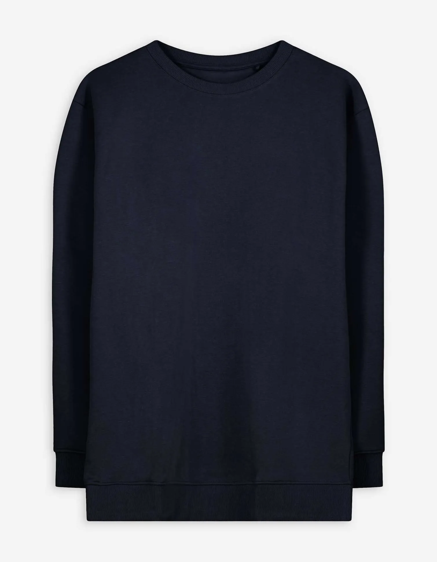 Sweatshirt - einfarbig - dunkelblau