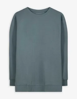 Sweatshirt - einfarbig - grün