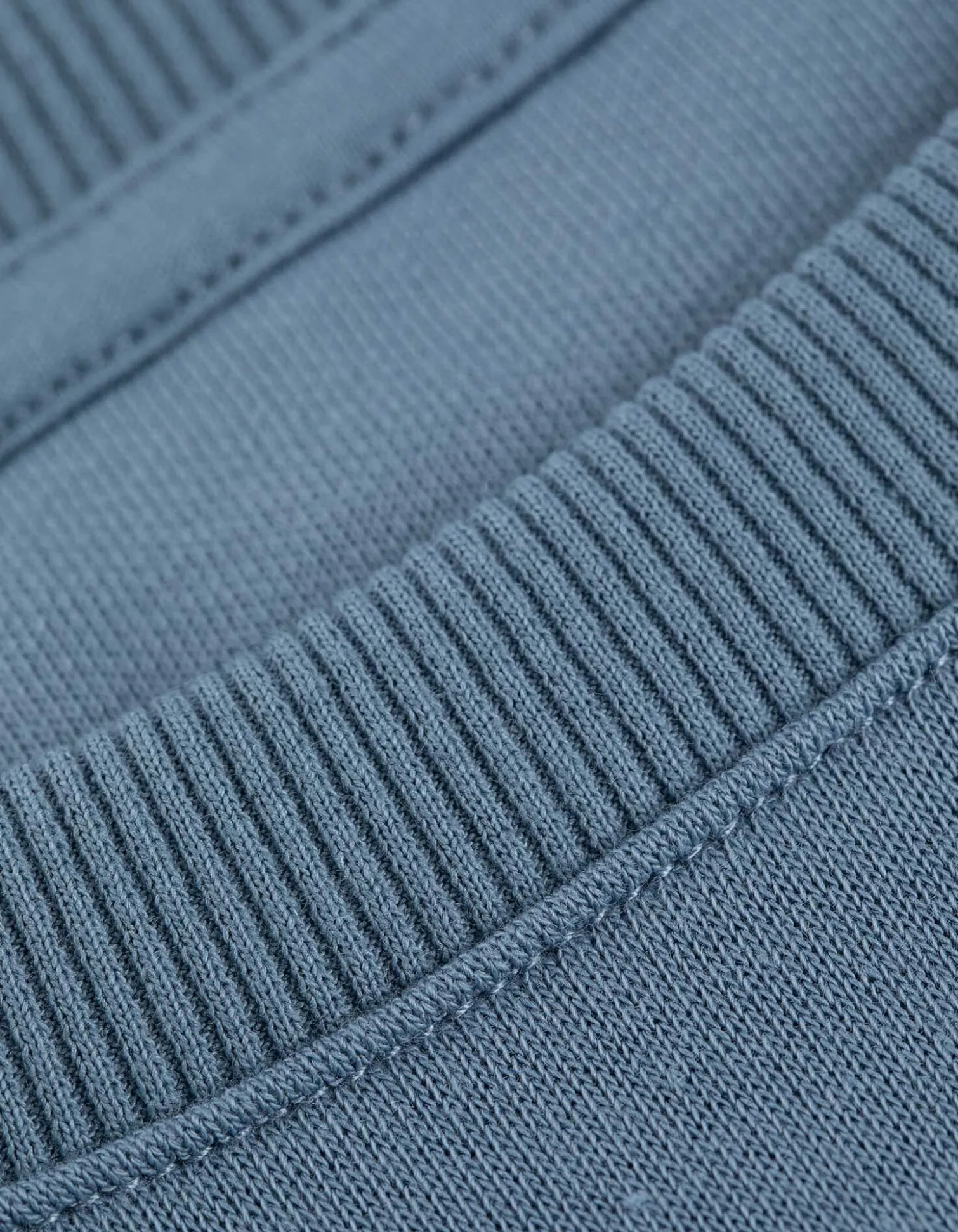 Sweatshirt - einfarbig - hellblau