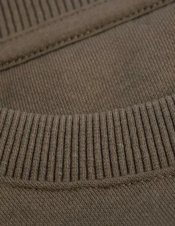 Sweatshirt - einfarbig - hellbraun