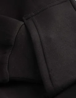 Sweatshirt - einfarbig - schwarz