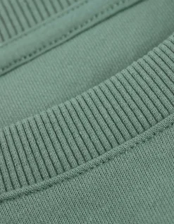 Sweatshirt - einfarbig - türkis