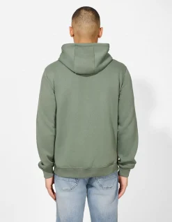 Sweatshirt - Kapuze - dunkelgrün