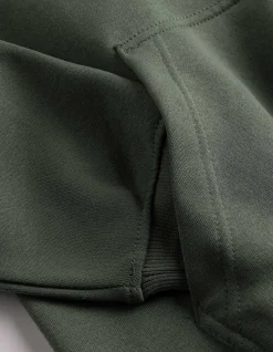 Sweatshirt - Kapuze - dunkelgrün