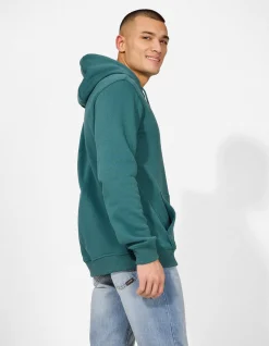 Sweatshirt - Kapuze - dunkelgrün