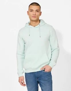 Sweatshirt - Kapuze - hellblau