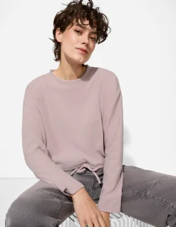 Sweatshirt - Kordel - lila