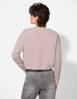 Sweatshirt - Kordel - lila