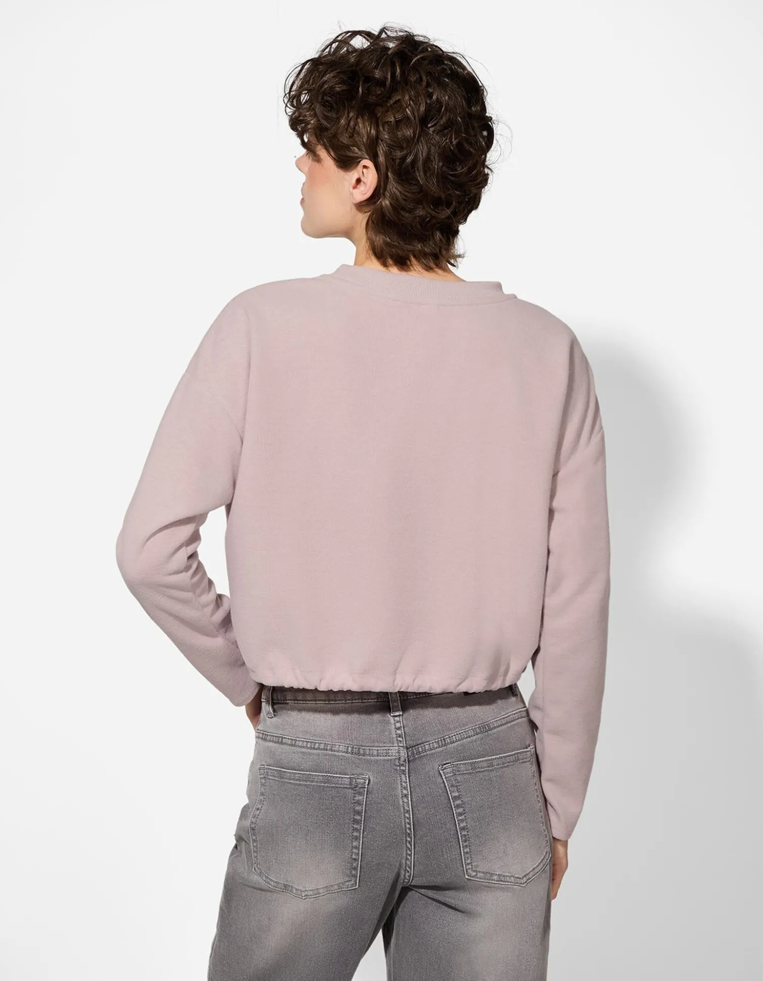Sweatshirt - Kordel - lila