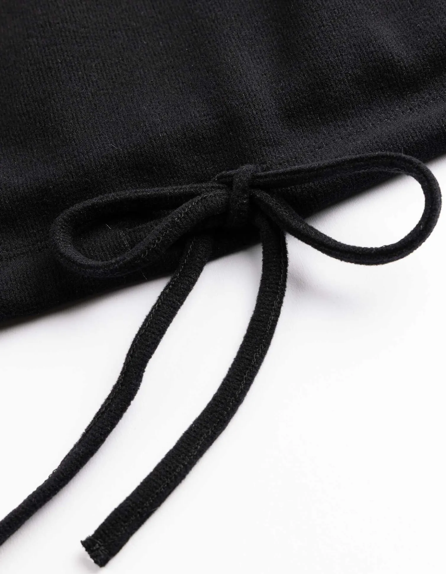 Sweatshirt - Kordel - schwarz