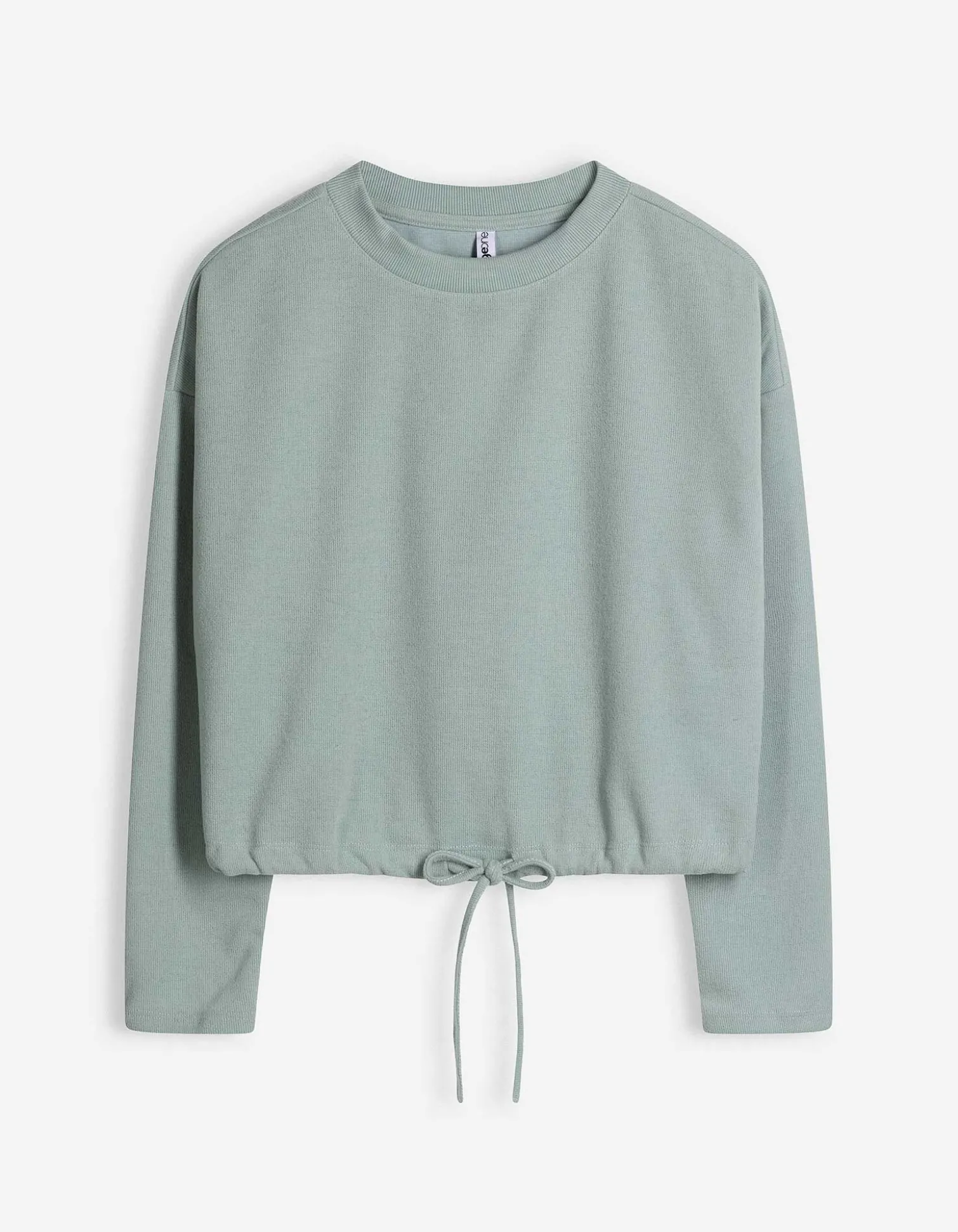 Sweatshirt - Kordel - türkis