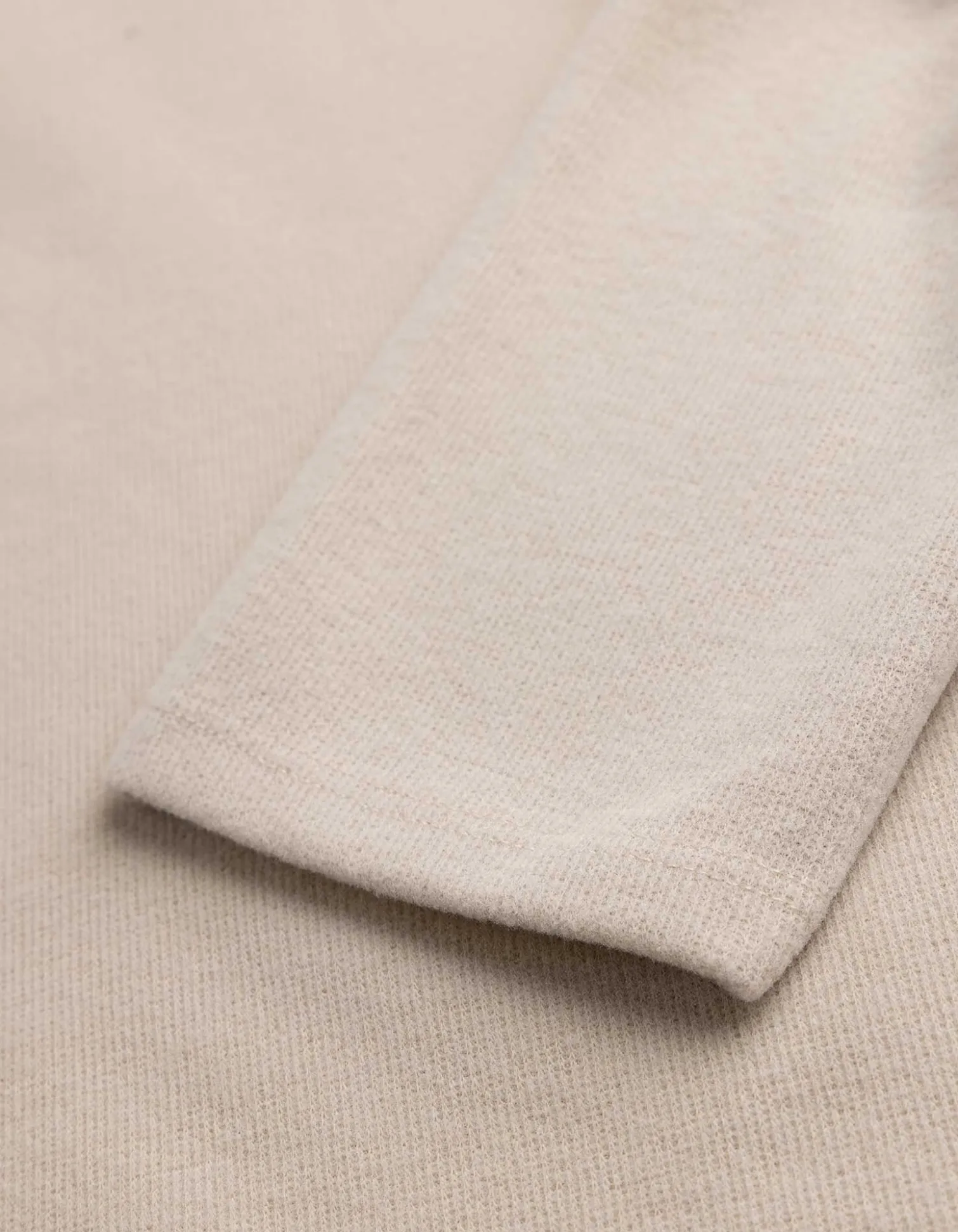 Sweatshirt - Kordel - weiß