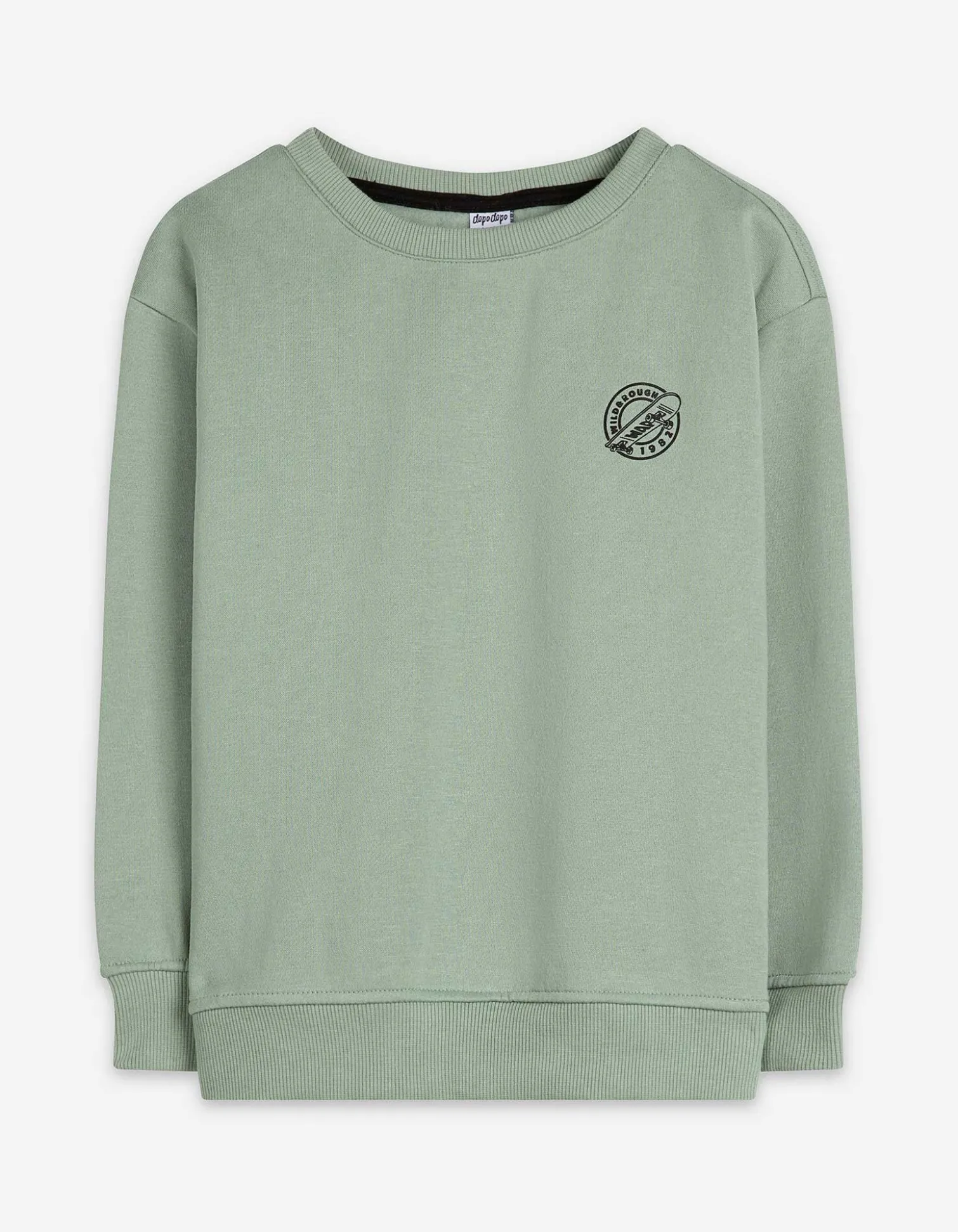 Sweatshirt - Print - grün