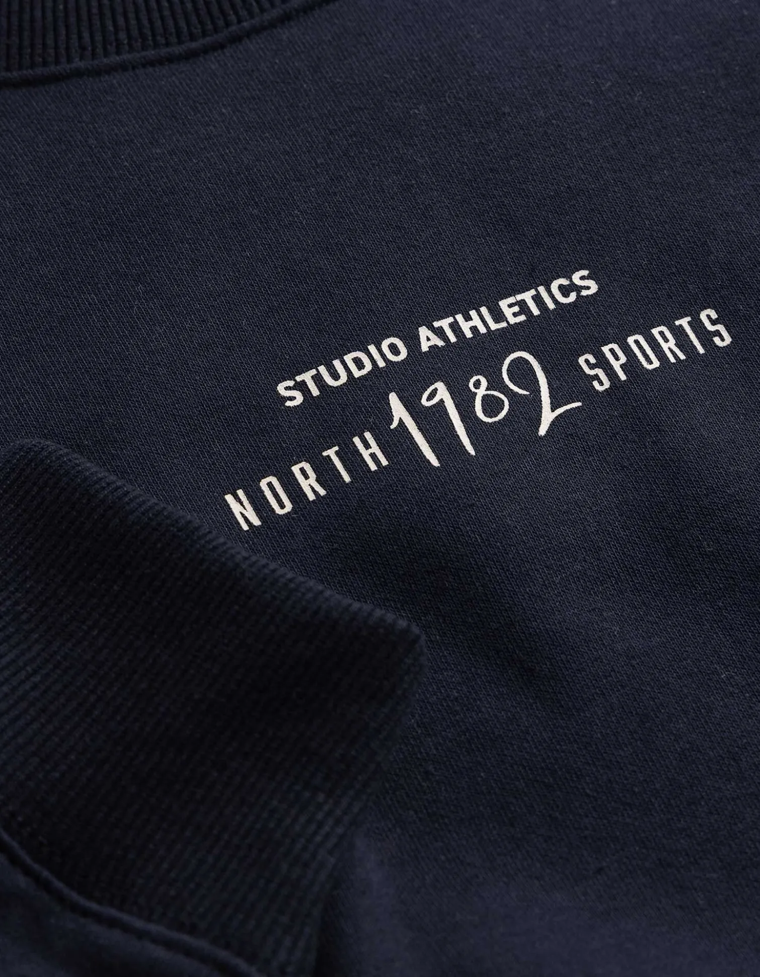 Sweatshirt - Rückenprint - dunkelblau
