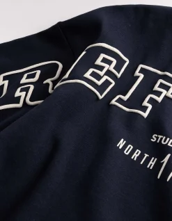 Sweatshirt - Rückenprint - dunkelblau