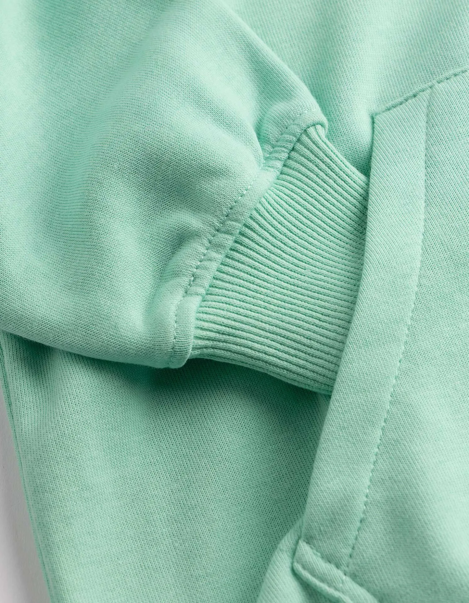 Sweatshirt - Rückenprint - hellgrün