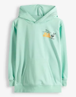 Sweatshirt - Rückenprint - hellgrün