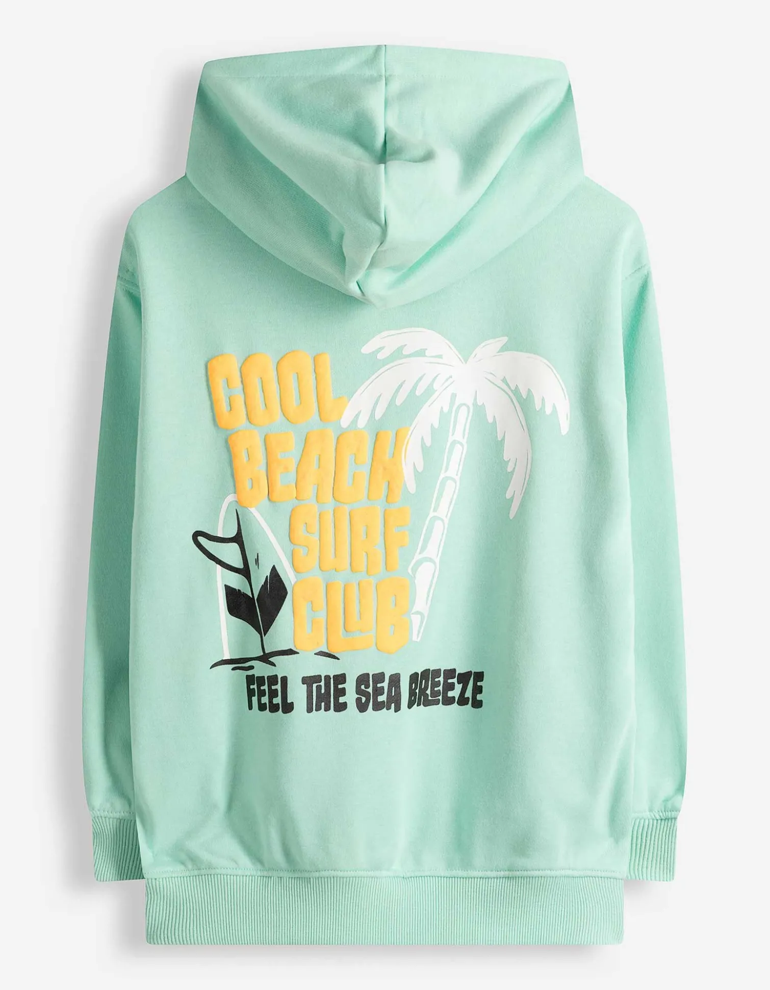 Sweatshirt - Rückenprint - hellgrün