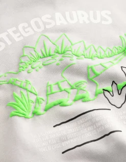 Sweatshirt - Rückenprint - hellgrau