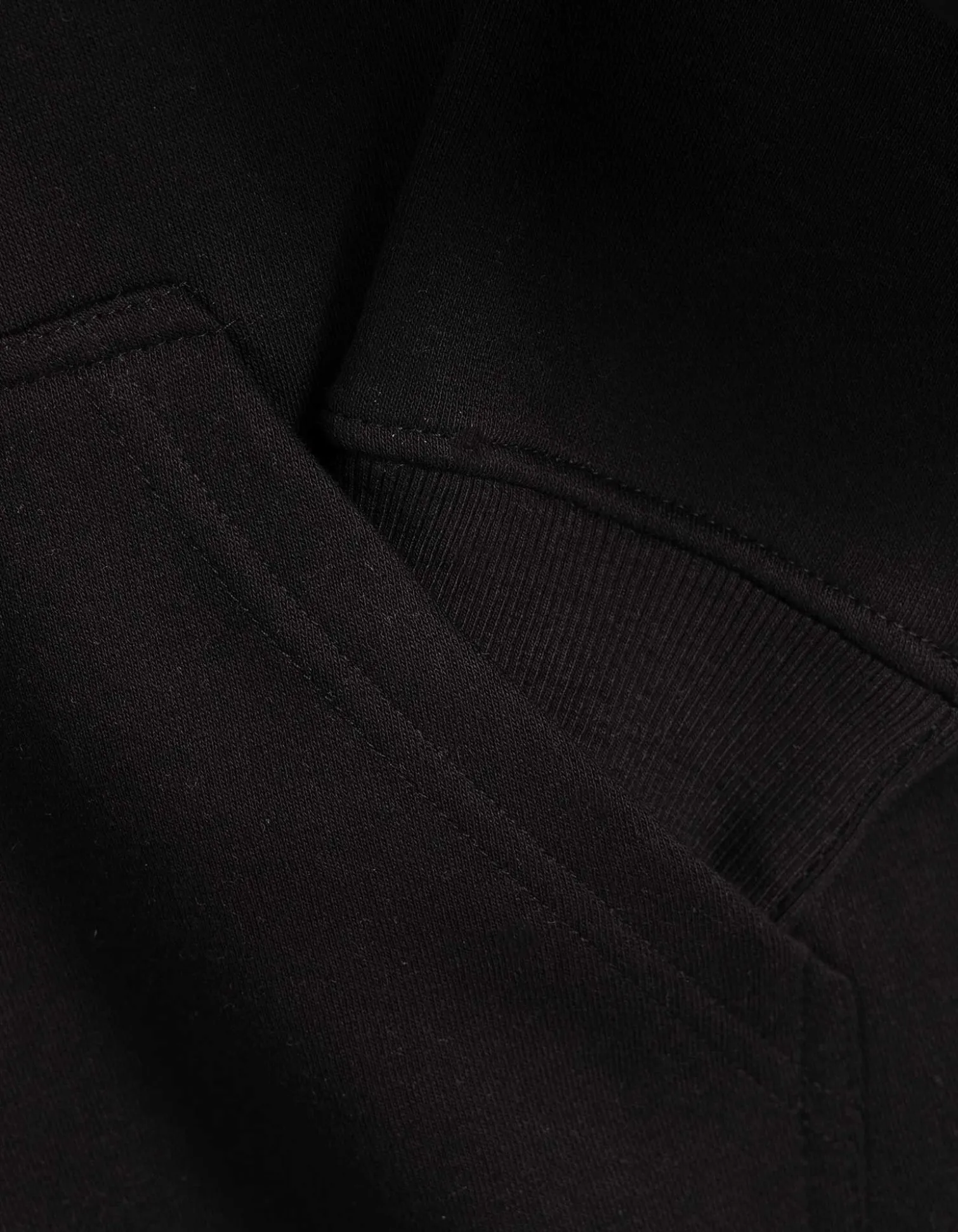 Sweatshirt - Rückenprint - schwarz