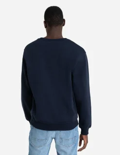 Sweatshirt - Relax Fit - dunkelblau