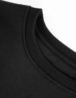 Sweatshirt - Relax Fit - schwarz