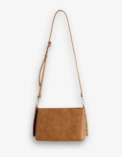 Tasche - Kunstleder - hellbraun