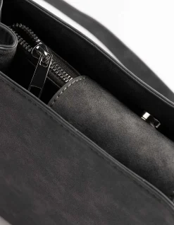 Tasche - Kunstleder - schwarz