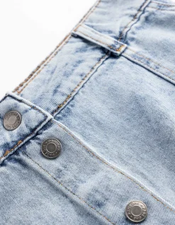 Tellerrock - light blue denim - hellblau