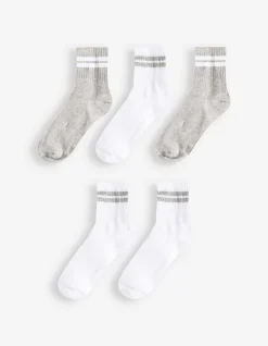 Tennissocken - 5er-Pack