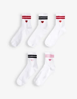 Tennissocken - 5er-Pack